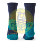 Bridgedale Men's Hike Midweight Merino Performance Boot Socks Petrol/Navy L